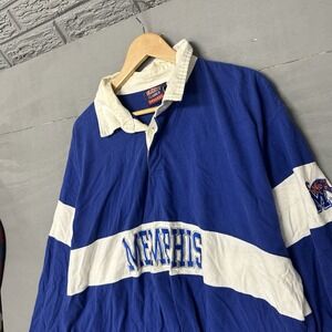 University‎ Of Memphis Tigers Rugby Polo Shirt Mens XXL Vintage Womens U Of M